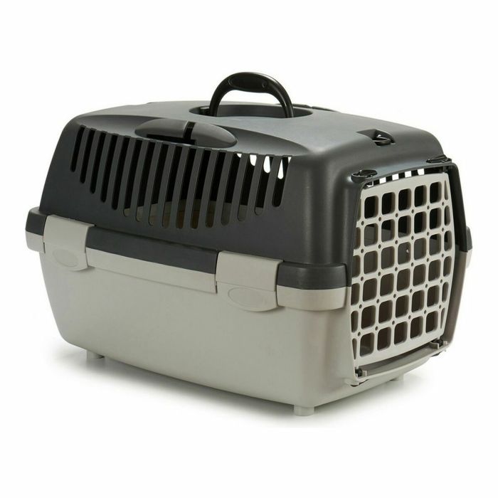 Transportin Plastico Gris Stefanplast 33X30CM (18 Unidades) Transportin Plastico Gris Stefanplast 33X30CM (18 Unidades)
