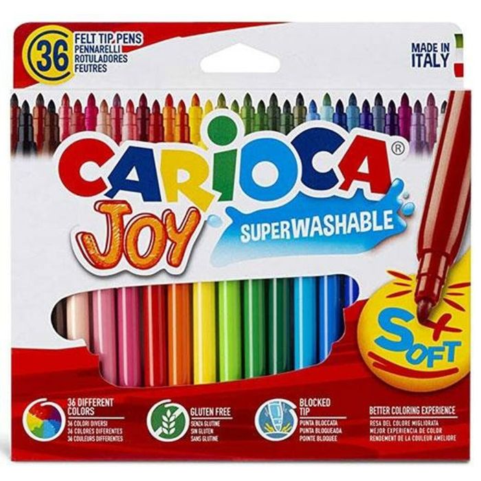 Set de Rotuladores Carioca Joy Multicolor (48 Unidades) 1