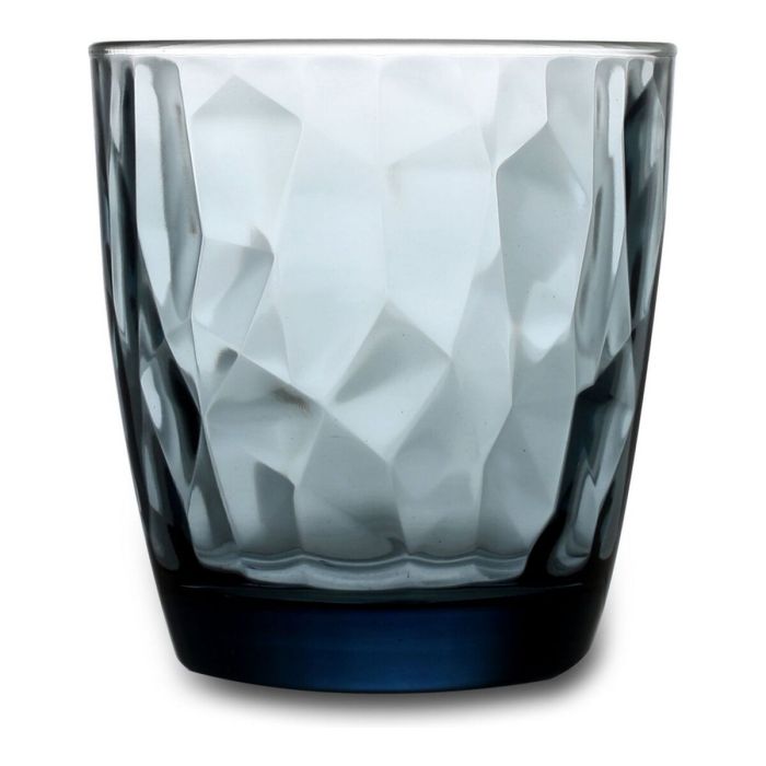 Vaso Bormioli Rocco Diamond Azul Vidrio Cristal (6 Unidades) (Pack 6 uds) 1