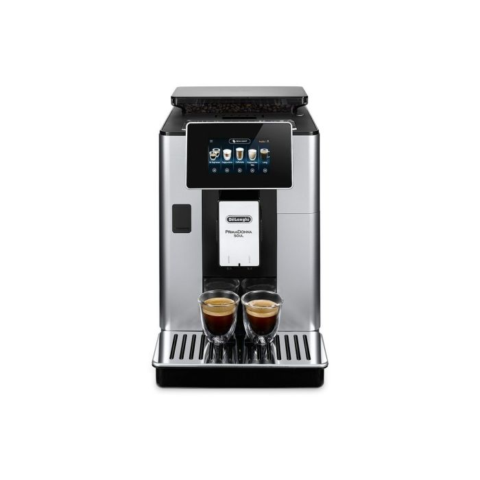 Cafetera Superautomática DeLonghi PrimaDonna ECAM 610.55.SB metálico 1450 W 19 bar 2,2 L 5