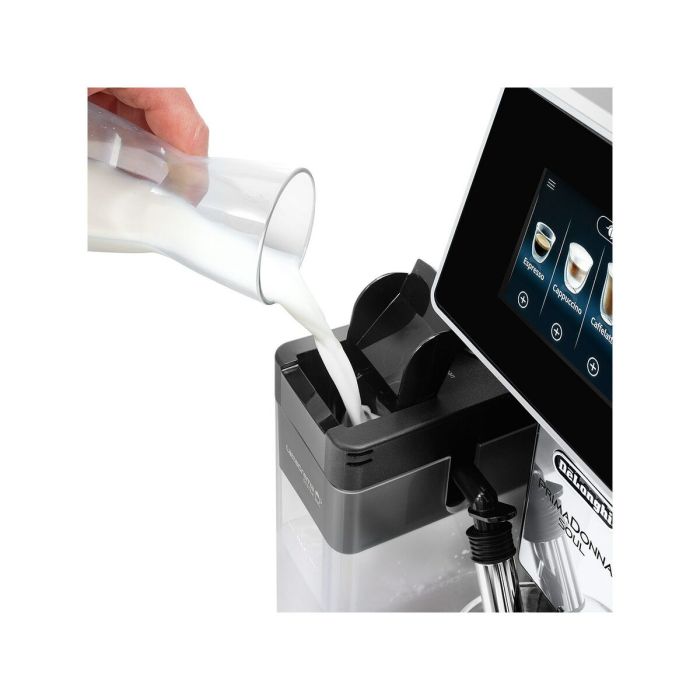 Cafetera Superautomática DeLonghi PrimaDonna ECAM 610.55.SB metálico 1450 W 19 bar 2,2 L 3