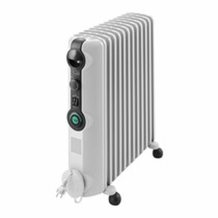 Radiador de Aceite DeLonghi TRRS 1225C Blanco 2500 W Radiador de Aceite DeLonghi TRRS 1225C Blanco 2500 W