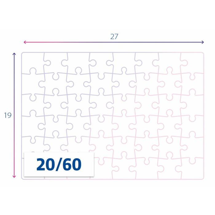 Puzzle Infantil Clementoni Mickey and friends 21620 27 x 19 cm 60 Piezas (2 Unidades) 1