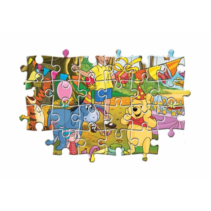 Puzzle Winnie The Pooh Clementoni 24201 SuperColor Maxi 24 Piezas 2