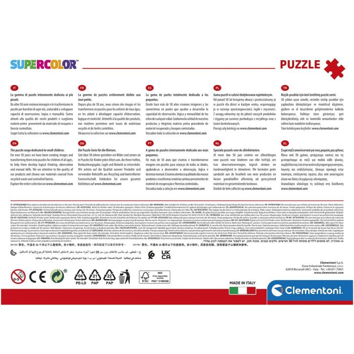 Puzzle Infantil Clementoni SuperColor Minnie 25735 48,5 x 33,5 cm 104 Piezas 3