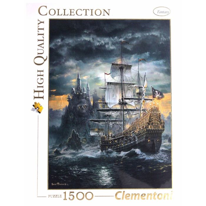 Puzzle Clementoni The Pirate Ship 31682.3 59 x 84 cm 1500 Piezas 2