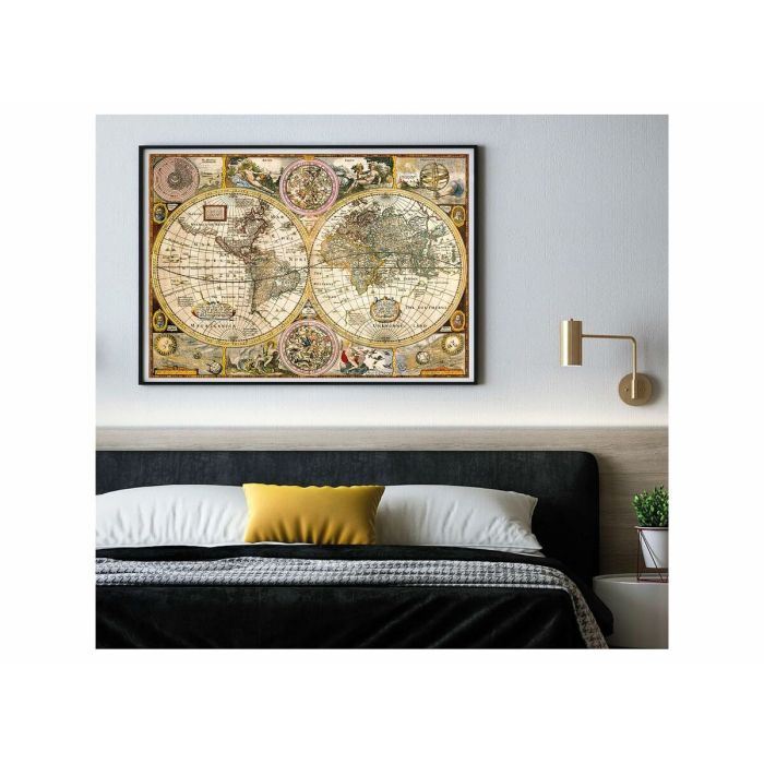 Puzzle Clementoni Old Map 33531.2 188 x 84 cm 3000 Piezas 1