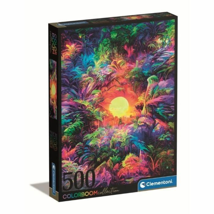 Puzzle Clementoni Colorboom Psychedelic Jungle 500 Piezas