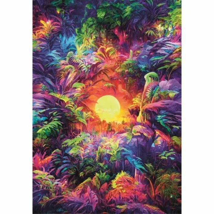 Puzzle Clementoni Colorboom Psychedelic Jungle 500 Piezas 1