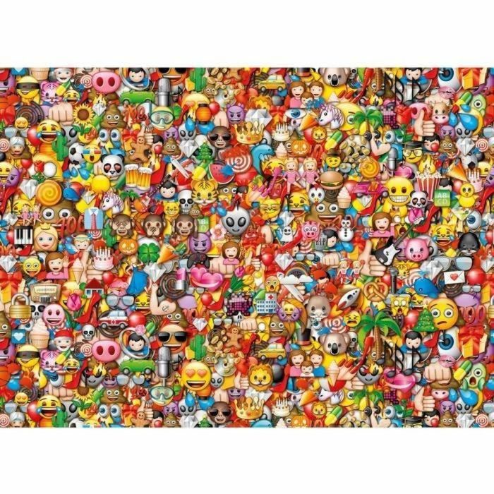 Puzzle Clementoni Emoji: Impossible Puzzle (1000 Piezas) 1