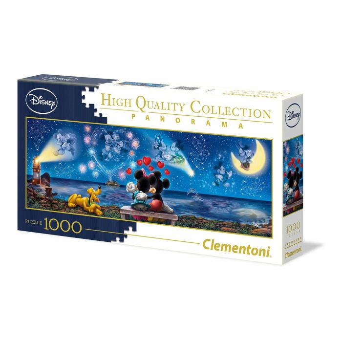 Puzzle Clementoni Panorama Mickey & Minnie 39449.4 1000 Piezas 2