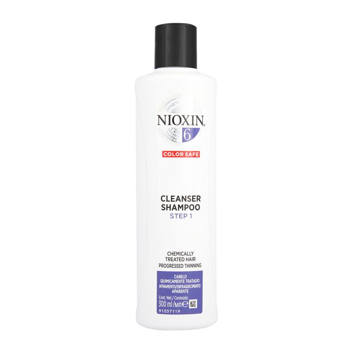 Champú Limpieza Profunda Nioxin System 6 Color Safe 300 ml