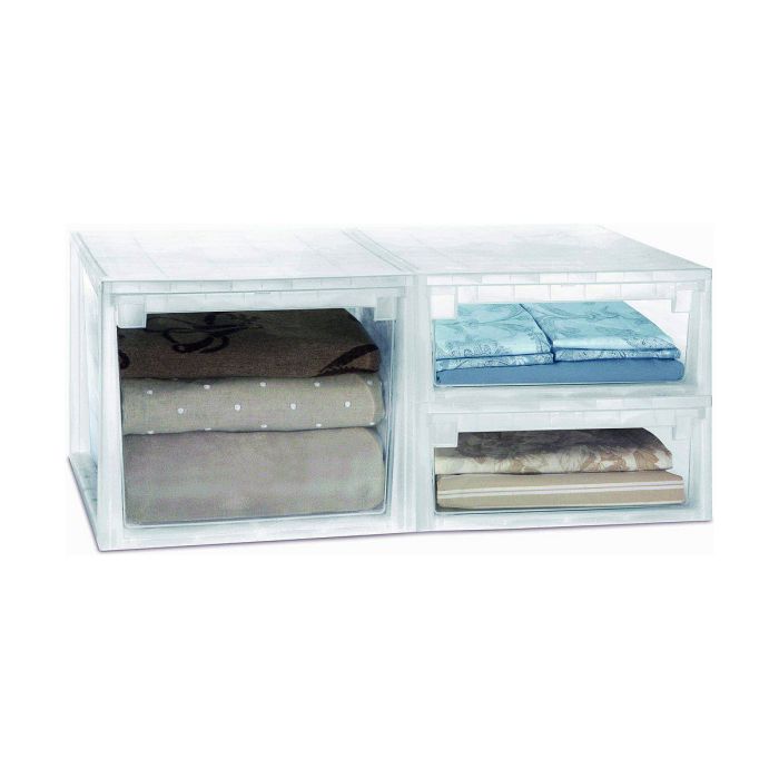 Caja Multiusos 52XXL Transparente 50 L Polipropileno 4 Caja Multiusos 52XXL Transparente 50 L Polipropileno 4
