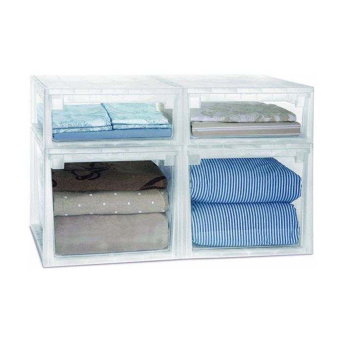 Caja Multiusos 52XXL Transparente 50 L Polipropileno 3 Caja Multiusos 52XXL Transparente 50 L Polipropileno 3