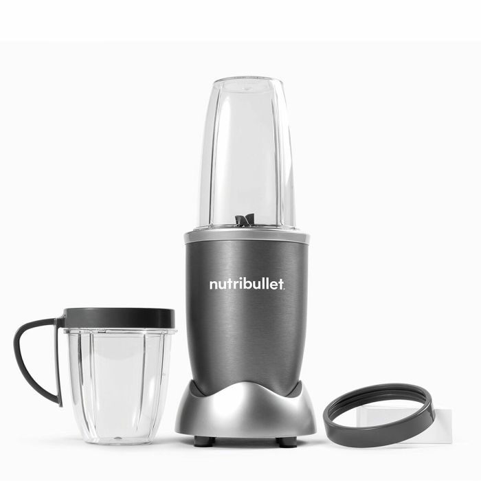 Batidora de Vaso Nutribullet NB606DG 600 W Gris Acero Inoxidable 2