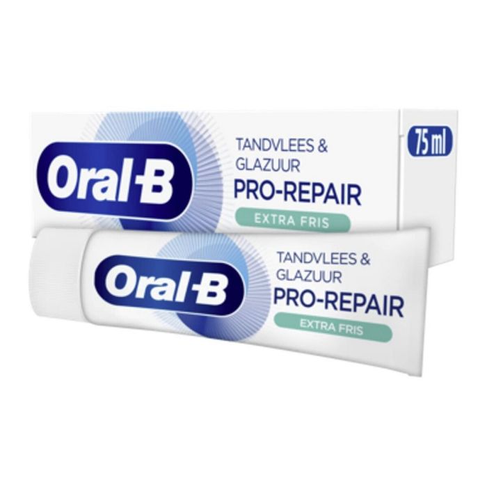 Pasta de Dientes Fuerza Esmalte Oral-B Encias Esmalte Repair Encías Sanas Fresco 75 ml 1 Pasta de Dientes Fuerza Esmalte Oral-B Encias Esmalte Repair Encías Sanas Fresco 75 ml 1