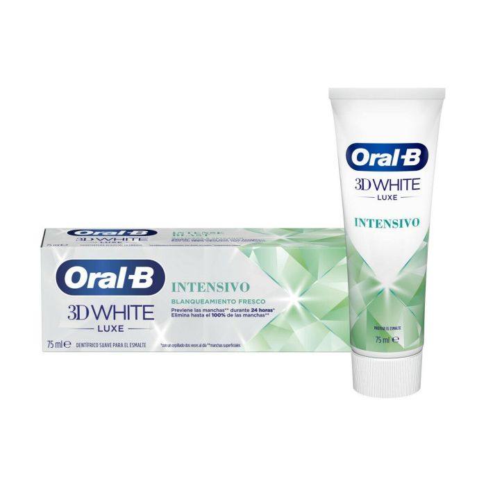 Pasta de Dientes Blanqueadora Oral-B 3D White Luxe Intenso (75 ml) Pasta de Dientes Blanqueadora Oral-B 3D White Luxe Intenso (75 ml)