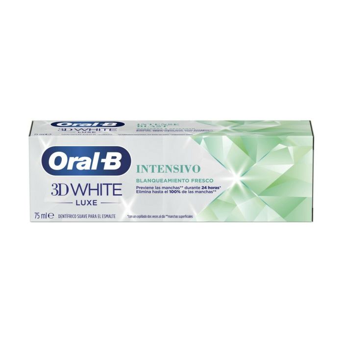 Pasta de Dientes Blanqueadora Oral-B 3D White Luxe Intenso (75 ml) 1 Pasta de Dientes Blanqueadora Oral-B 3D White Luxe Intenso (75 ml) 1