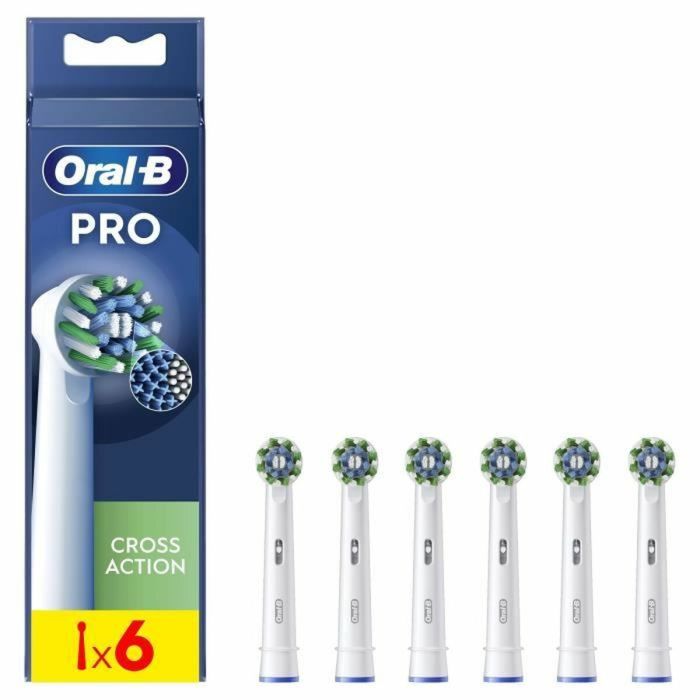 Cabezal de Recambio Oral-B 6 Unidades Blanco