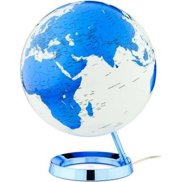 Atmosphere Esfera Terrestre Luminosa Light & Colour Hot Blue 30 cm Con Luz Azul