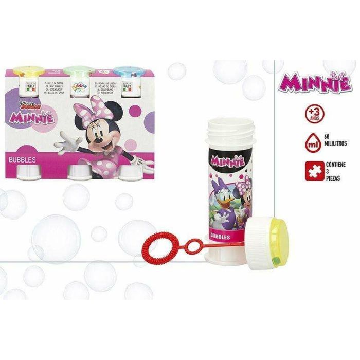 Set de pomperos Minnie Mouse 3 Piezas 60 ml 1