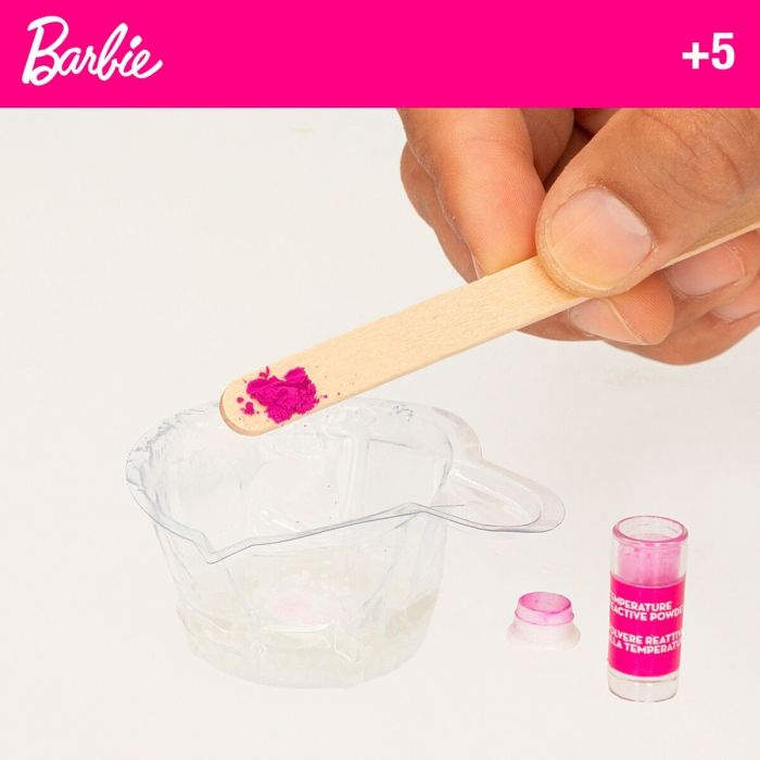 Kit para crear Maquillaje Barbie Studio Color Change Pintalabios 15 Piezas 2