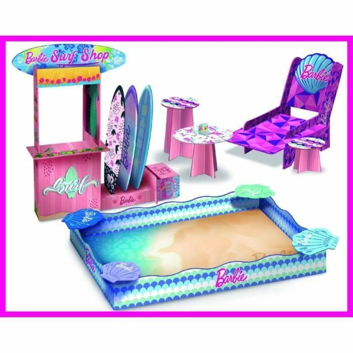 Playset Lisciani Giochi Barbie Surf & Sand 1 Pieza 4