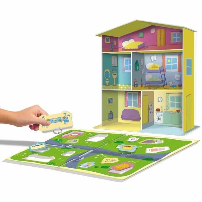 Puzzle 3D Lisciani Giochi Peppa Pig Learning House 3D 3