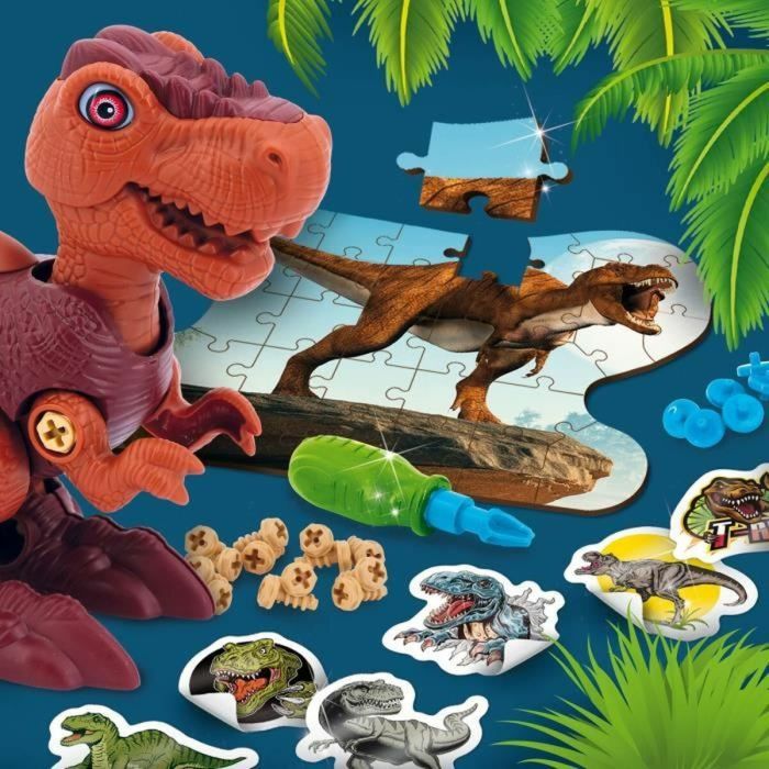 Juego de Ciencia Lisciani Giochi Dino Stem T- Rex 4