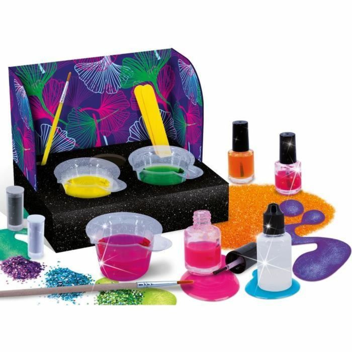 Kit para crear Maquillaje Lisciani Giochi the science of nail polish (FR) 1
