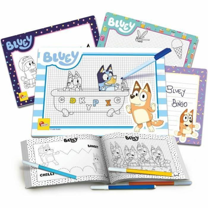 Fichas para dibujar Lisciani Giochi Bluey Multicolor 1