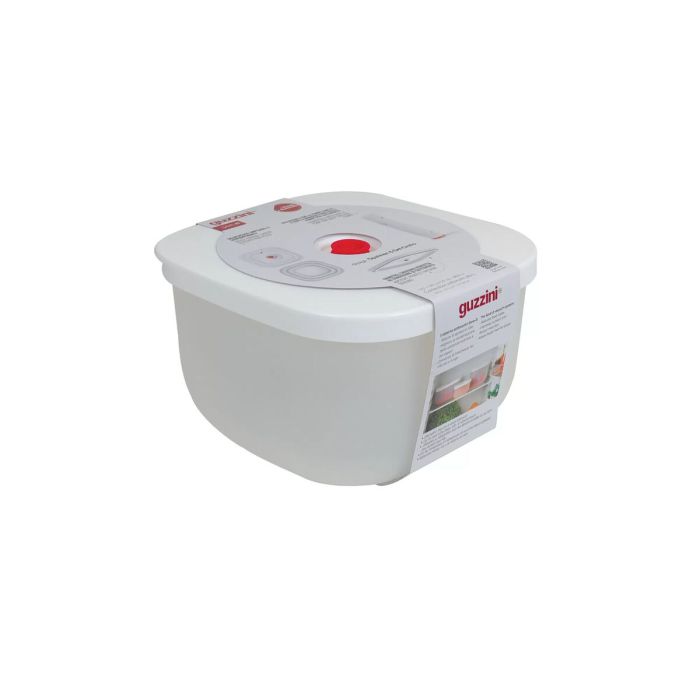 Recipiente Conservador de Alimentos Guzzini Save-it Blanco 2,8 L Cuadrado 2