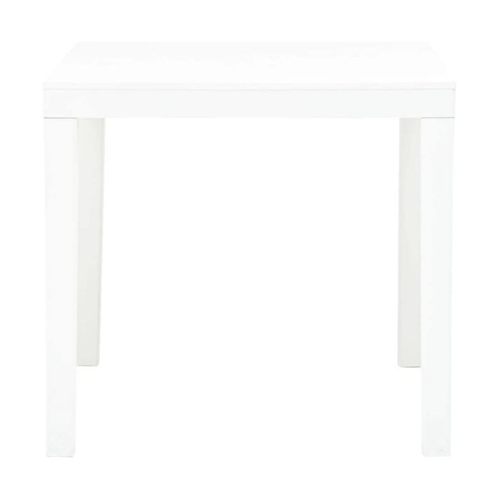 Mesa de Comedor IPAE Progarden Bali Blanco 78 x 78 x 72 cm 2