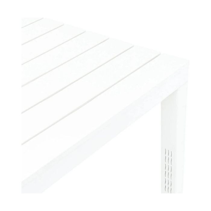 Mesa de Comedor IPAE Progarden Bali Blanco 78 x 78 x 72 cm 1