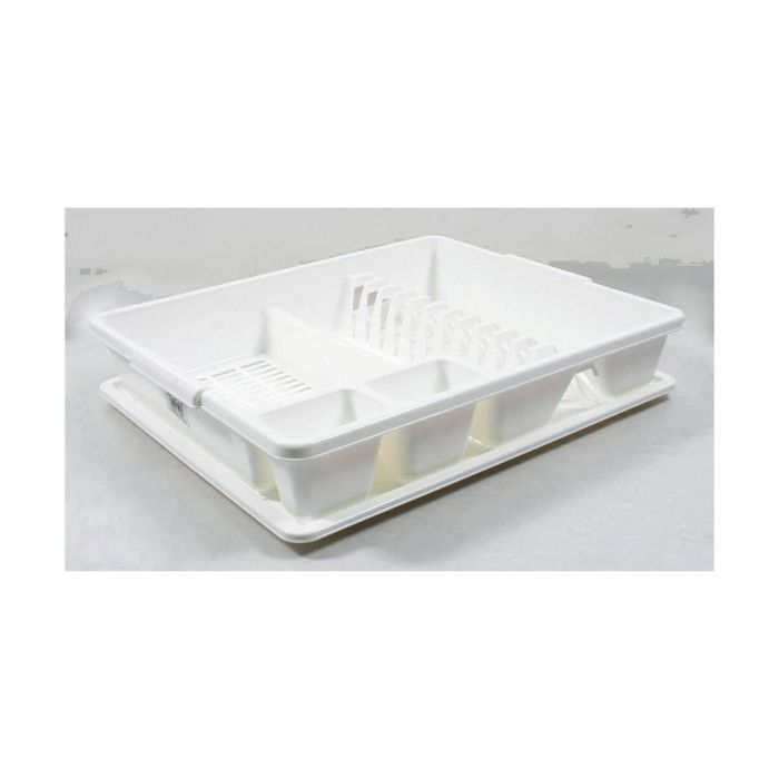 Escurreplatos con bandeja Scolap. Blanco 47x38 cm - Tontarelli (12 Unidades) Escurreplatos con bandeja Scolap. Blanco 47x38 cm - Tontarelli (12 Unidades)