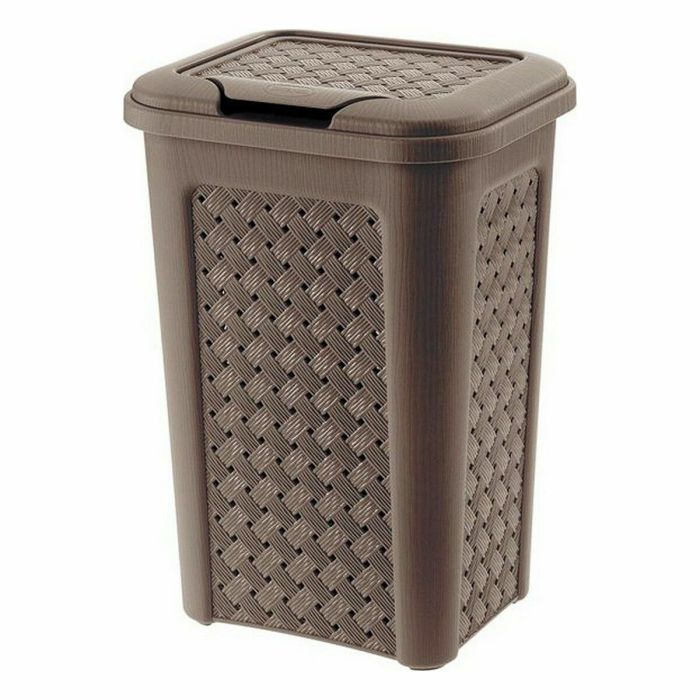 Papelera Arianna 10L Wenge - Tontarelli (8 Unidades) Papelera Arianna 10L Wenge - Tontarelli (8 Unidades)