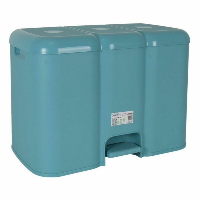 Cubo de basura Tontarelli Patty Azul (4 Unidades) 2