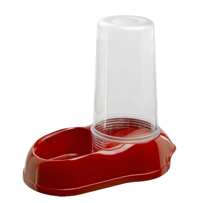 Ferplast Dispensador De Comida Y Agua Azimut 5,5 L Rojo