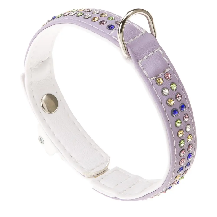 Ferplast Collar Lux C20 35 Purple White