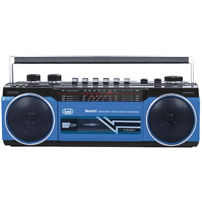 Radio Portátil Bluetooth Trevi RR 501 BT Azul Negro/Azul