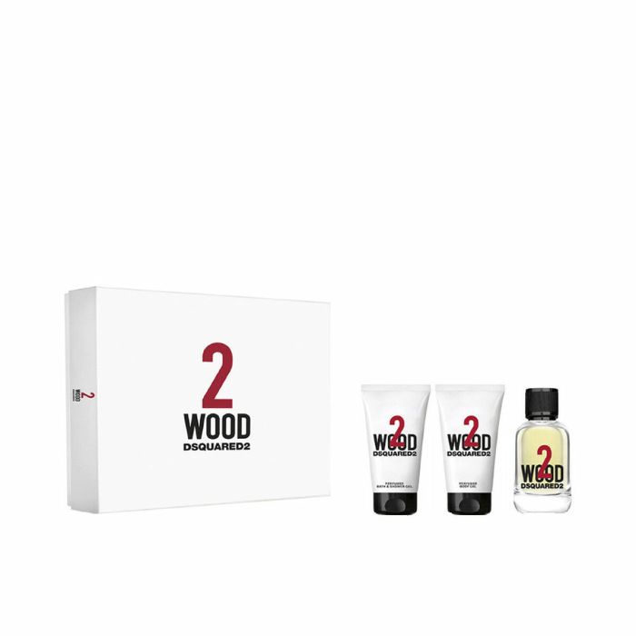 Set de Perfume Mujer Dsquared2 2 Wood 3 Piezas