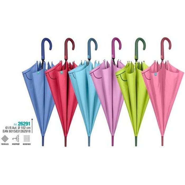 Paraguas Perletti 61/8 Liso Microfibra 102 cm 1