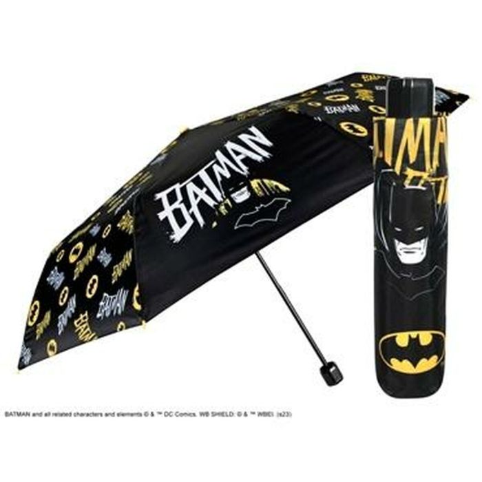 Paraguas Plegable Batman Perletti Negro Ø 91 cm Infantil 1