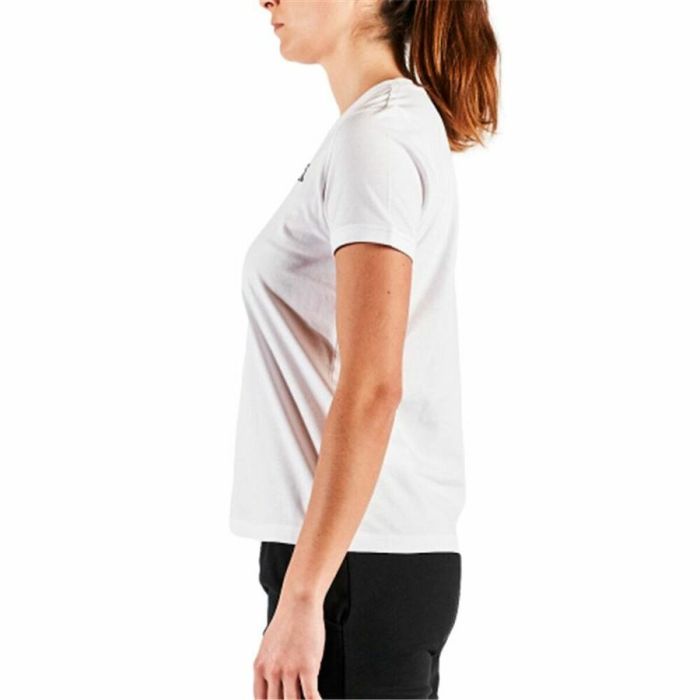 Camiseta de Manga Corta Mujer Kappa Cabou Blanco 1