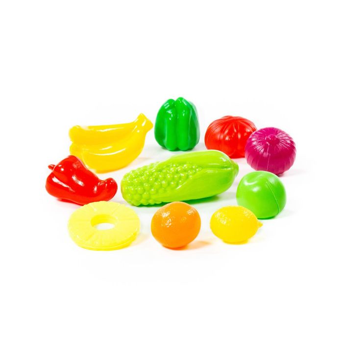 Set 10 Piezas Frutas Y Verduras Wader 66725 2