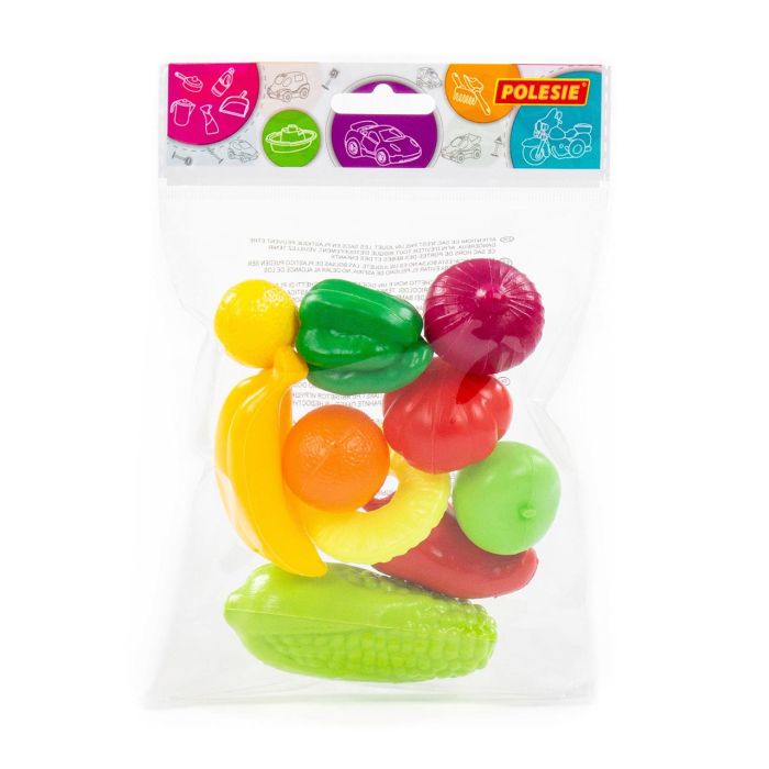 Set 10 Piezas Frutas Y Verduras Wader 66725 4