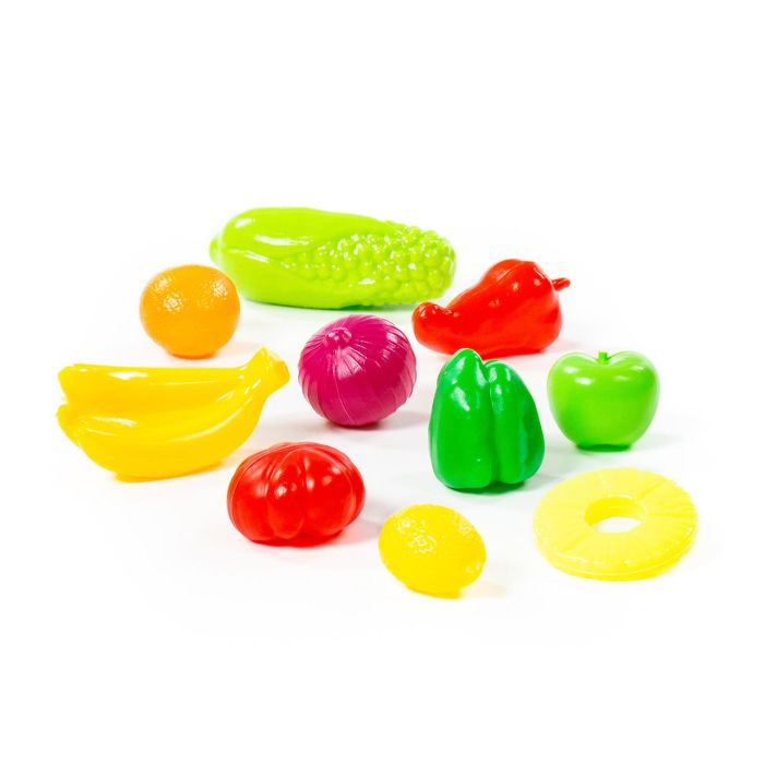 Set 10 Piezas Frutas Y Verduras Wader 66725