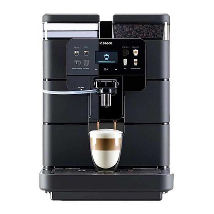 Cafetera Superautomática Saeco New Royal OTC Negro 1400 W 2,5 L 2 Tazas Cafetera Superautomática Saeco New Royal OTC Negro 1400 W 2,5 L 2 Tazas