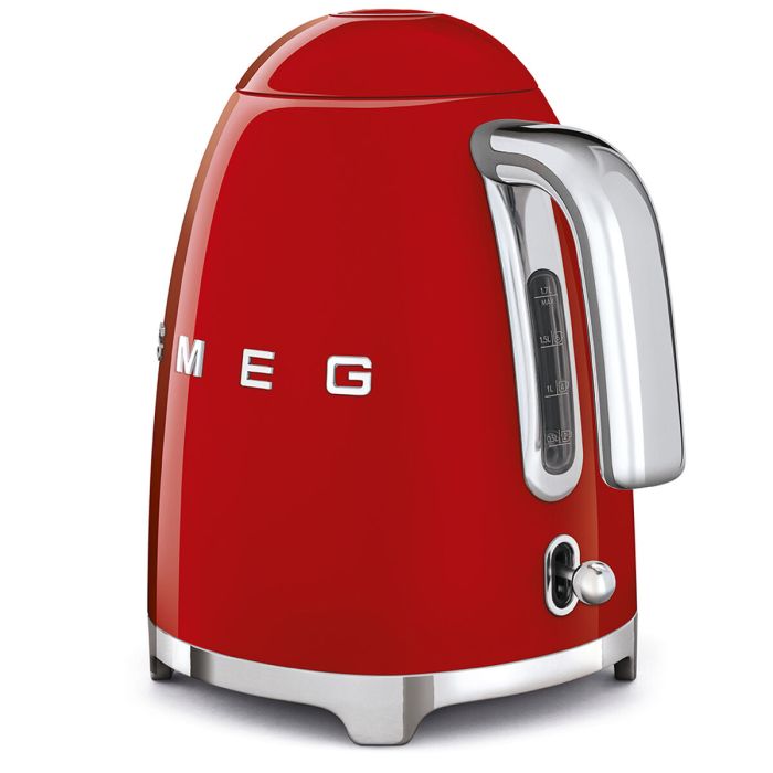 Hervidor Smeg KLF03RDEU Rojo Acero Inoxidable 2400 W 1,7 L 1