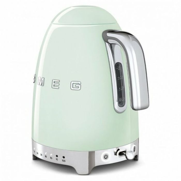 Hervidor Smeg KLF04PGEU Verde 2400 W 1,7 L Acero Inoxidable Plástico 1